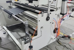 无纺布修边复卷机